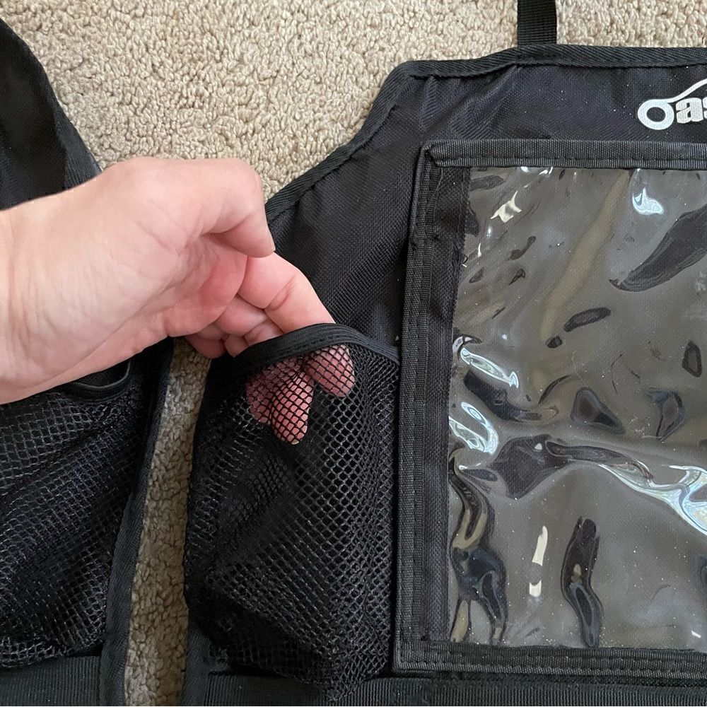 Oasser Set of 2 Car Organizers for Kids Toys/ Books EUC - Picture 9 of 17